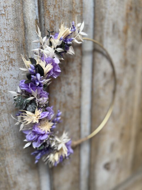 Trockenblumenkranz